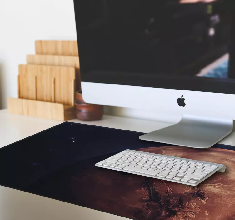 Alfombrilla ratón XXL diseño de Marte - TenVinilo