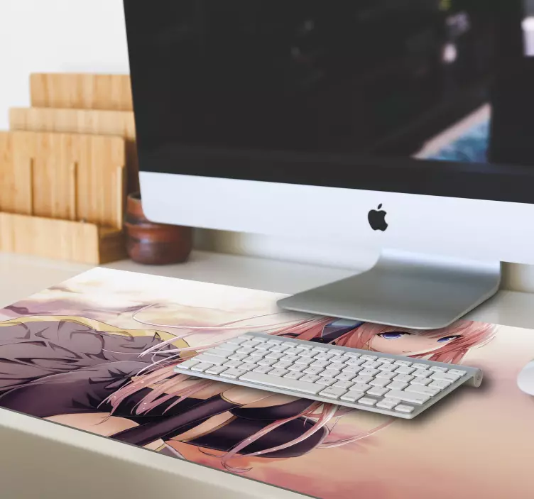 Alfombrilla ratón XXL anime sexy - TenVinilo