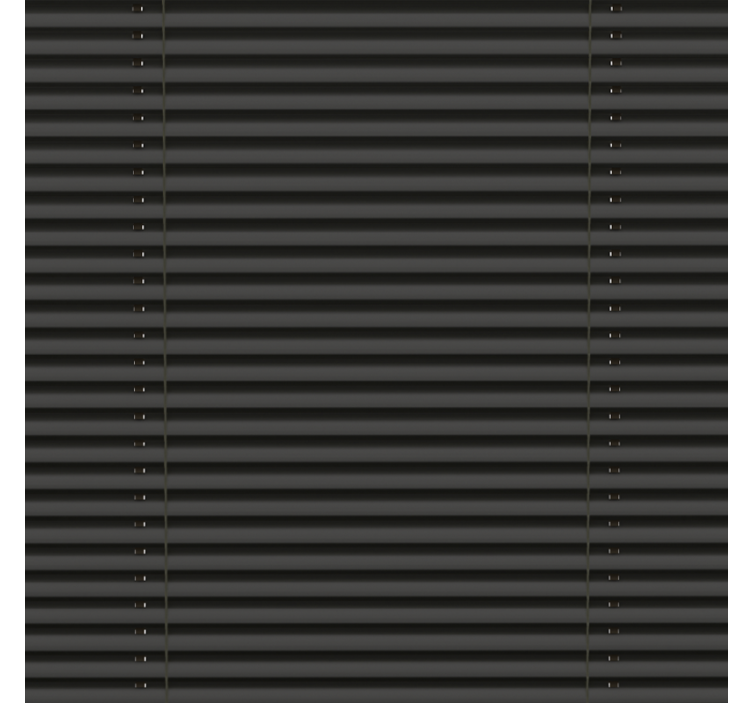 Cortina roller cocina persiana negra con huecos - TenVinilo