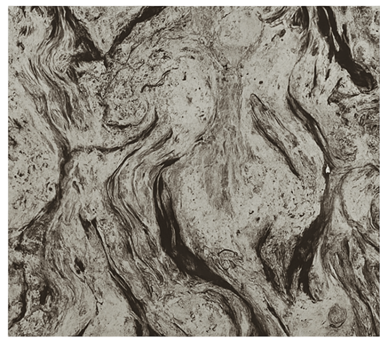 Cortina roller baño textura de mármol oscuro - TenVinilo