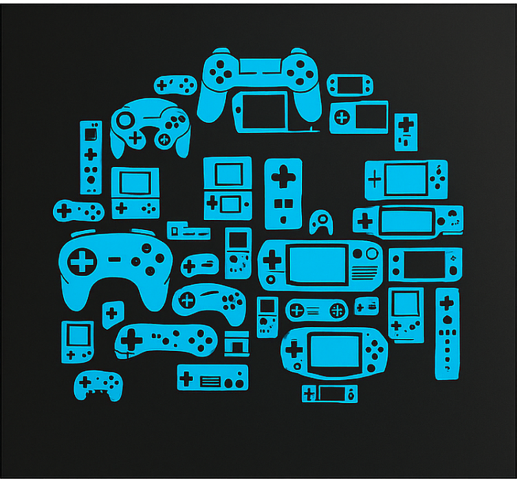 Cortina roller geek robot controlador de juegos - TenVinilo