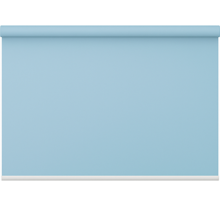 Cortina roller juvenil color azul cielo - TenVinilo