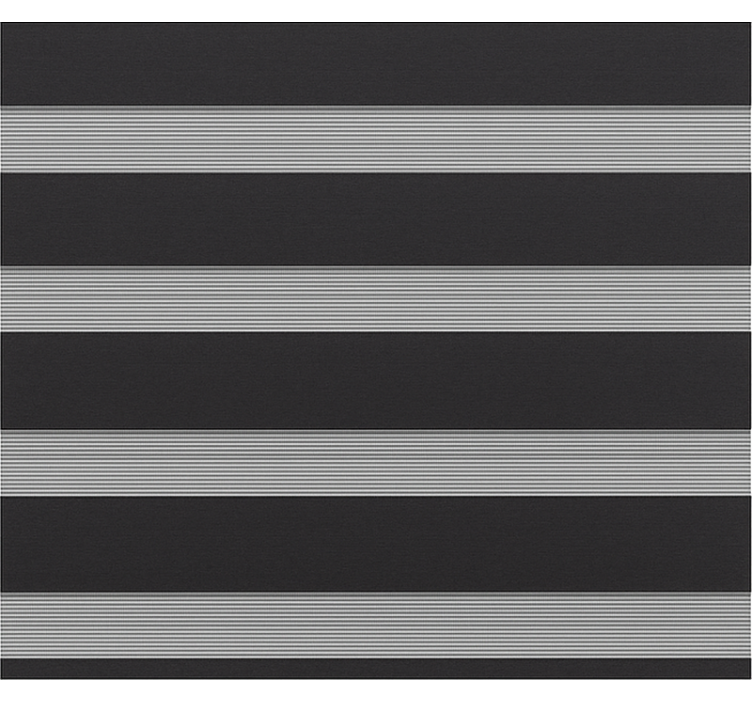 Cortina roller oficina protección solar negra trendy - TenVinilo