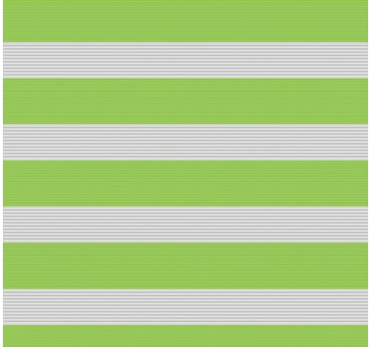 Cortina roller oficina rayas verdes y grises - TenVinilo