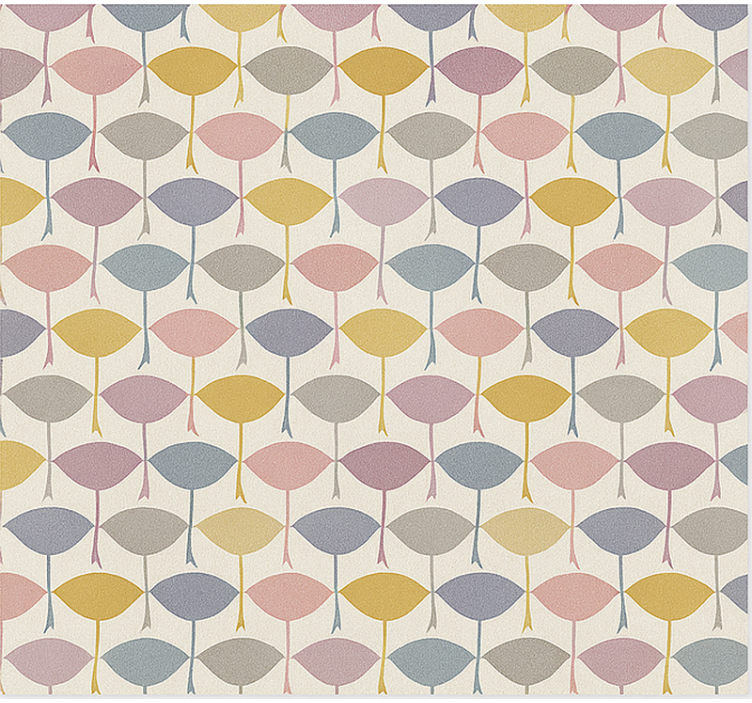 Cortina roller nórdico colibríes coloridos - TenVinilo