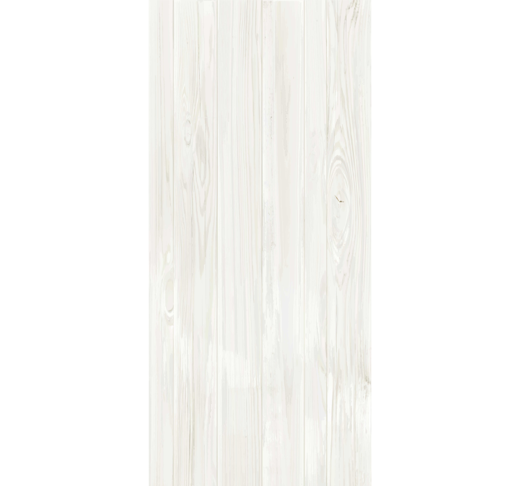 Cortina roller comedor madera blanca - TenVinilo