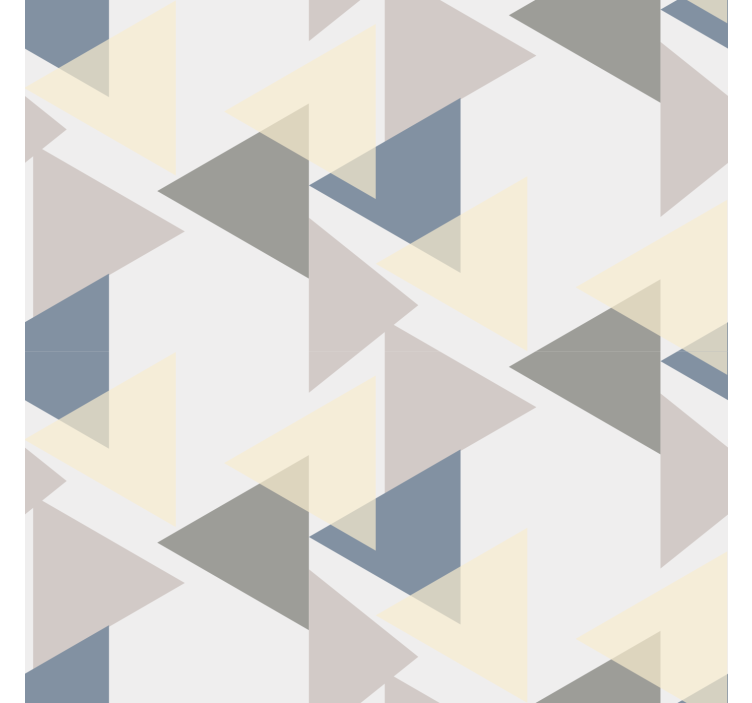 Cortina roller moderno triángulos verticales - TenVinilo