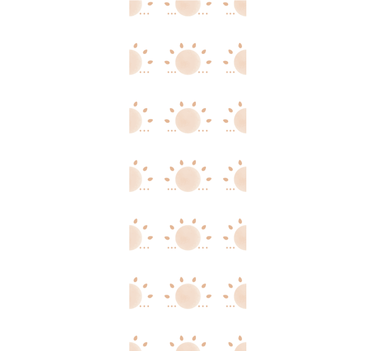 Cortina roller beige sol minimal abstracto - TenVinilo