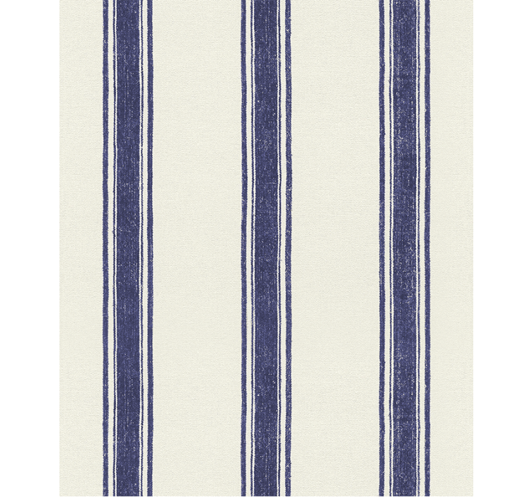 Cortina roller azul líneas verticales marino - TenVinilo