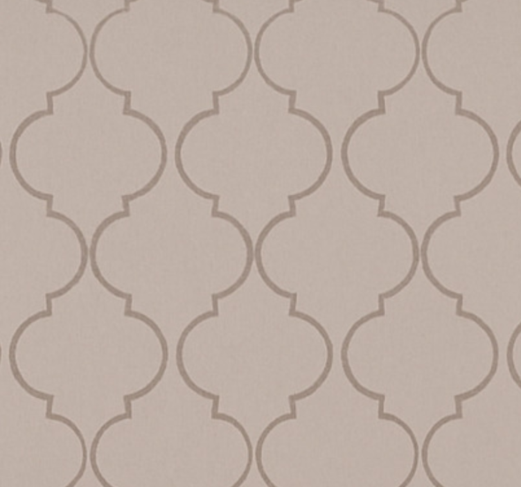 Cortina roller moderno efecto lino color taupe - TenVinilo