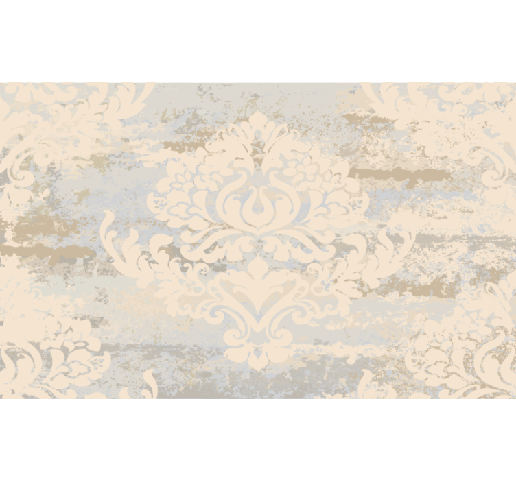 Cortina roller beige mosaico en crema - TenVinilo