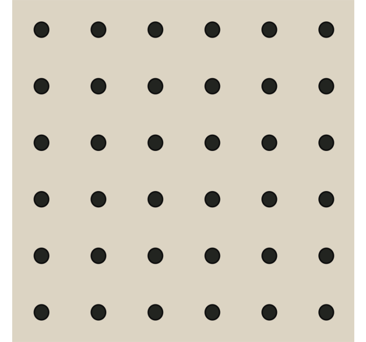 Cortina roller beige con estampado de lunares beige - TenVinilo