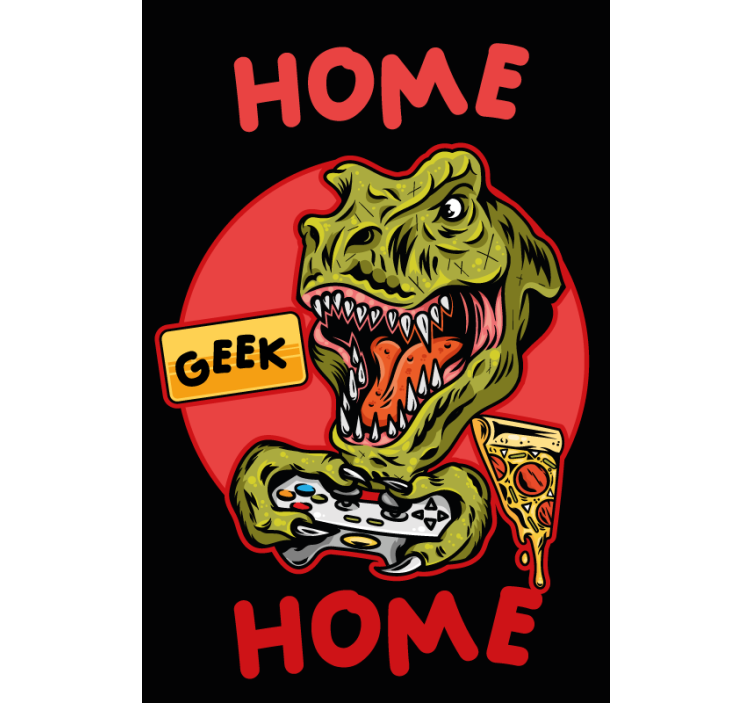 Estor enrollable gamer "Home geek home" - TenVinilo