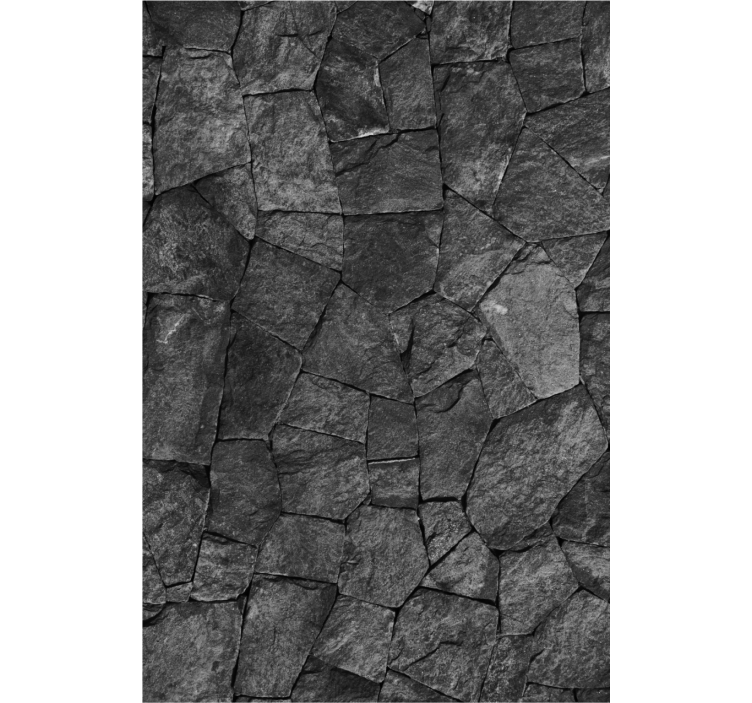 Cortina roller textura superficie de piedra natural - TenVinilo