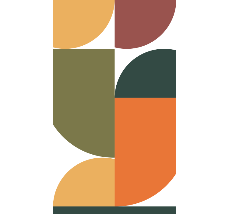 Estor dibujos Arte geométrico abstracto - TenVinilo