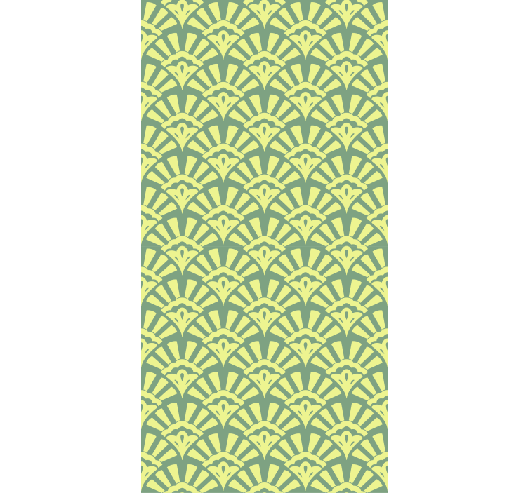 Cortina roller textura elegante tema de hojas - TenVinilo