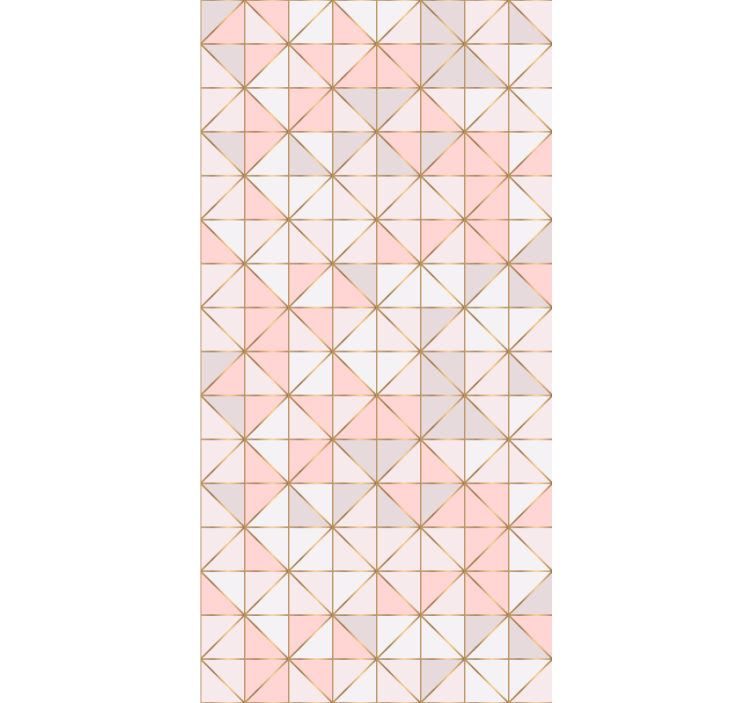 Estor patrón Geodiamantes - TenVinilo