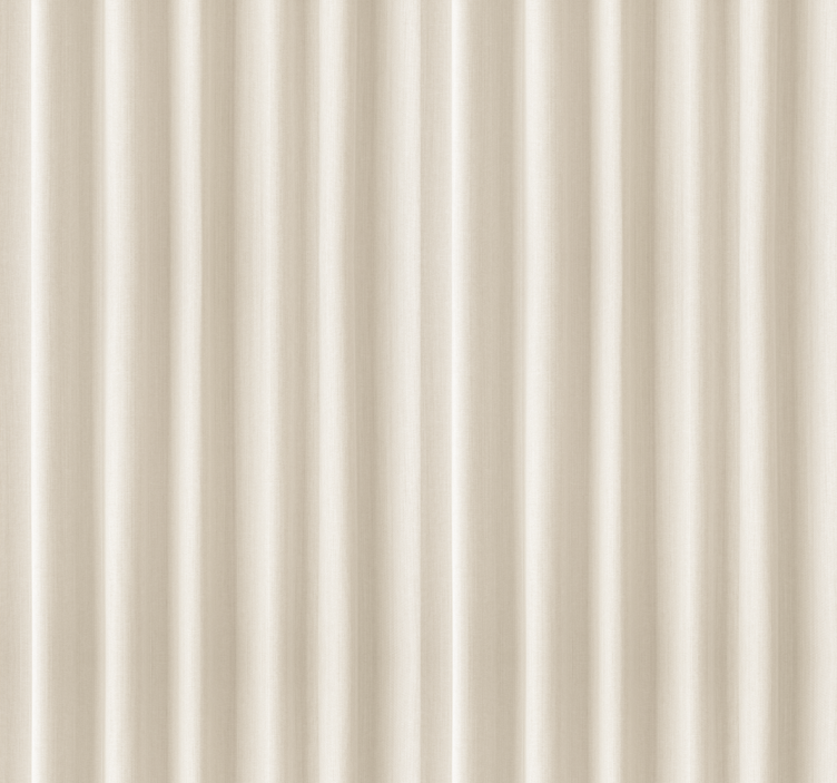 Estor patrón estampado de cortina color crudo - TenVinilo