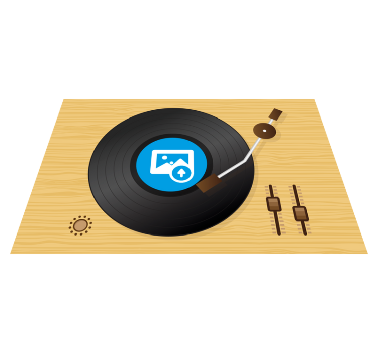 Individual original mesa arte de disco de vinilo - TenVinilo