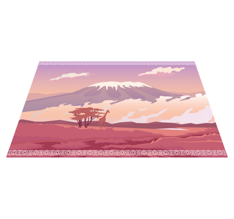 Mantel individual original Kilimanjaro - TenVinilo