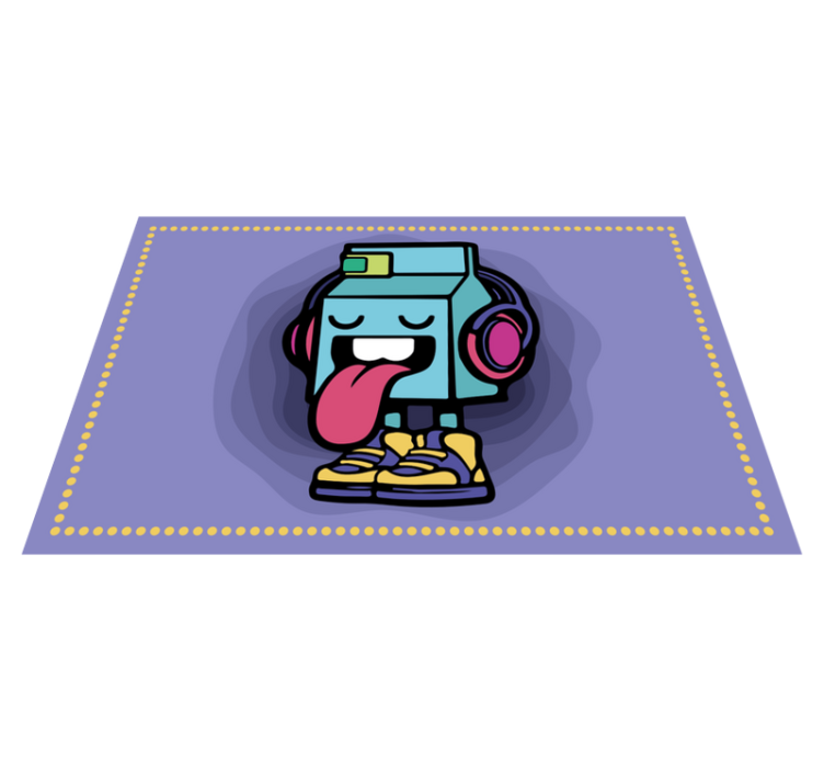 Mantel individual original Dibujos animados de graffiti de caráct - TenVinilo