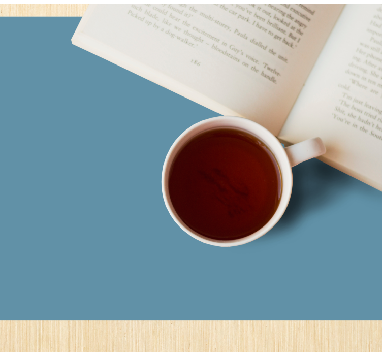 Mantel individual azul Azul - TenVinilo