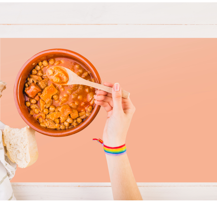 Mantel individual color Naranja - TenVinilo