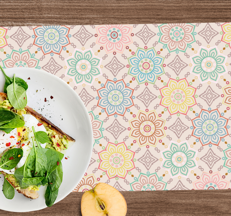 Manteles individuales originales "granny chic" - TenVinilo