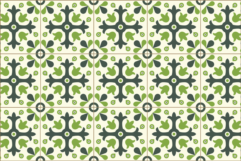 Individual original mesa hidráulica verde - TenVinilo