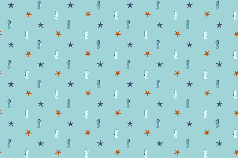 Mantel individual rectangular Estilo marinero - TenVinilo