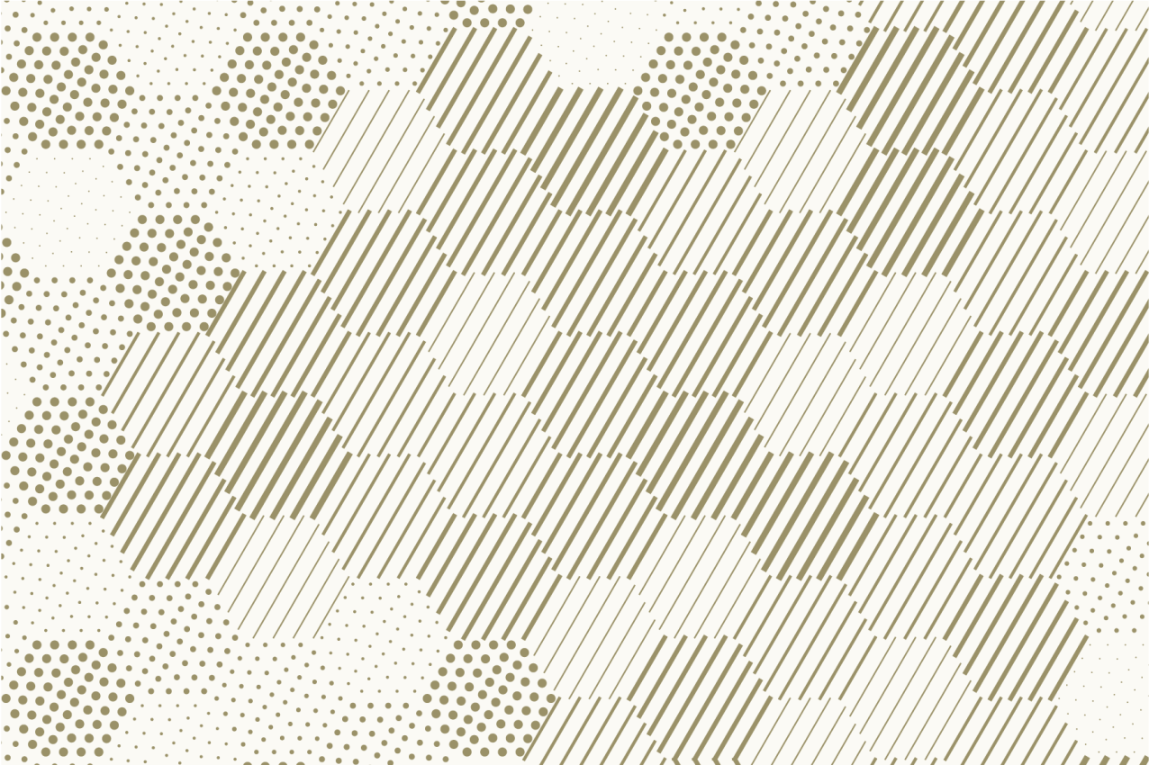 Individual mesa patrón diseño geométrico elegante - TenVinilo