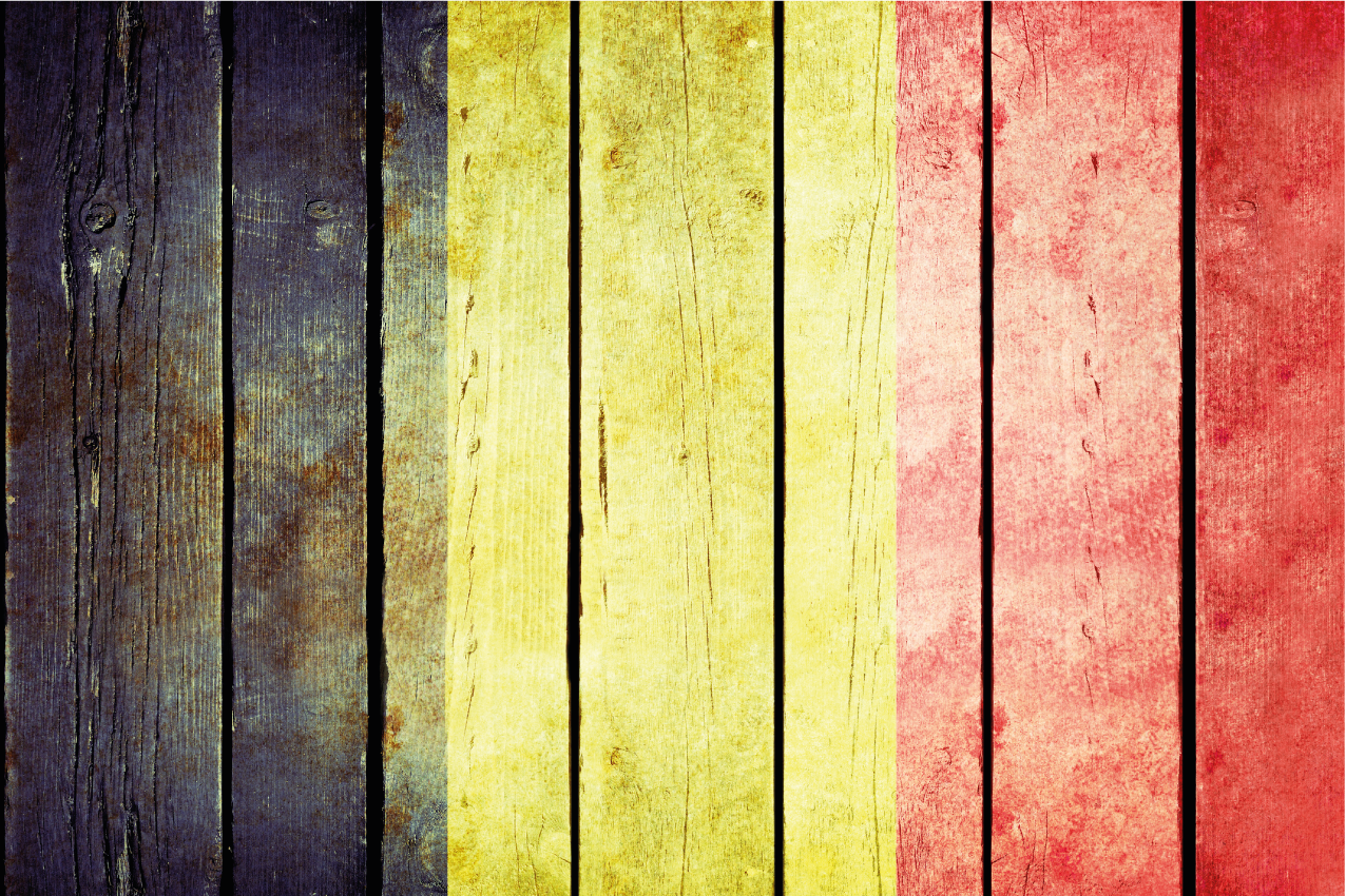 Individual mesa patrón tablón de madera colorido - TenVinilo