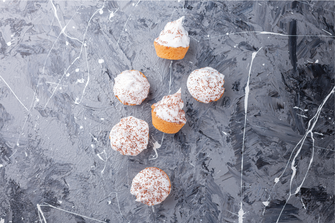 Individual original mesa mini cupcakes deliciosos - TenVinilo