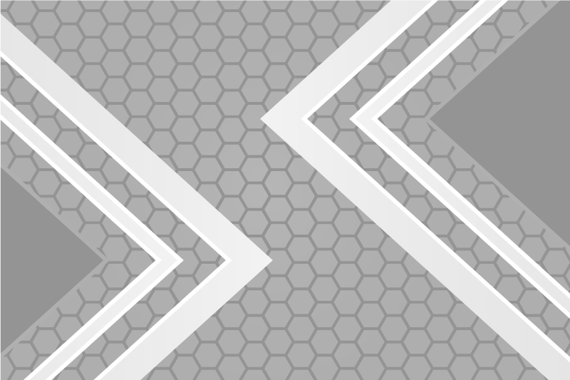 Individual mesa moderno con acentos de patrón geométrico - TenVinilo