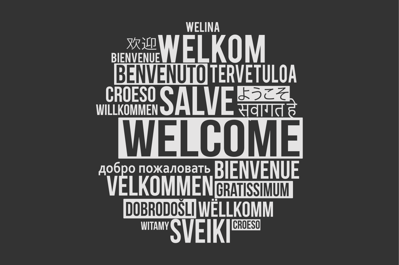 Mantel individual frases Circulo de bienvenida - TenVinilo