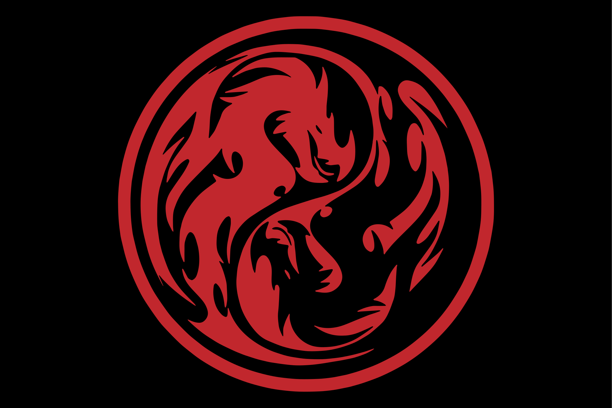 Individual original mesa motivo de emblema dragón - TenVinilo