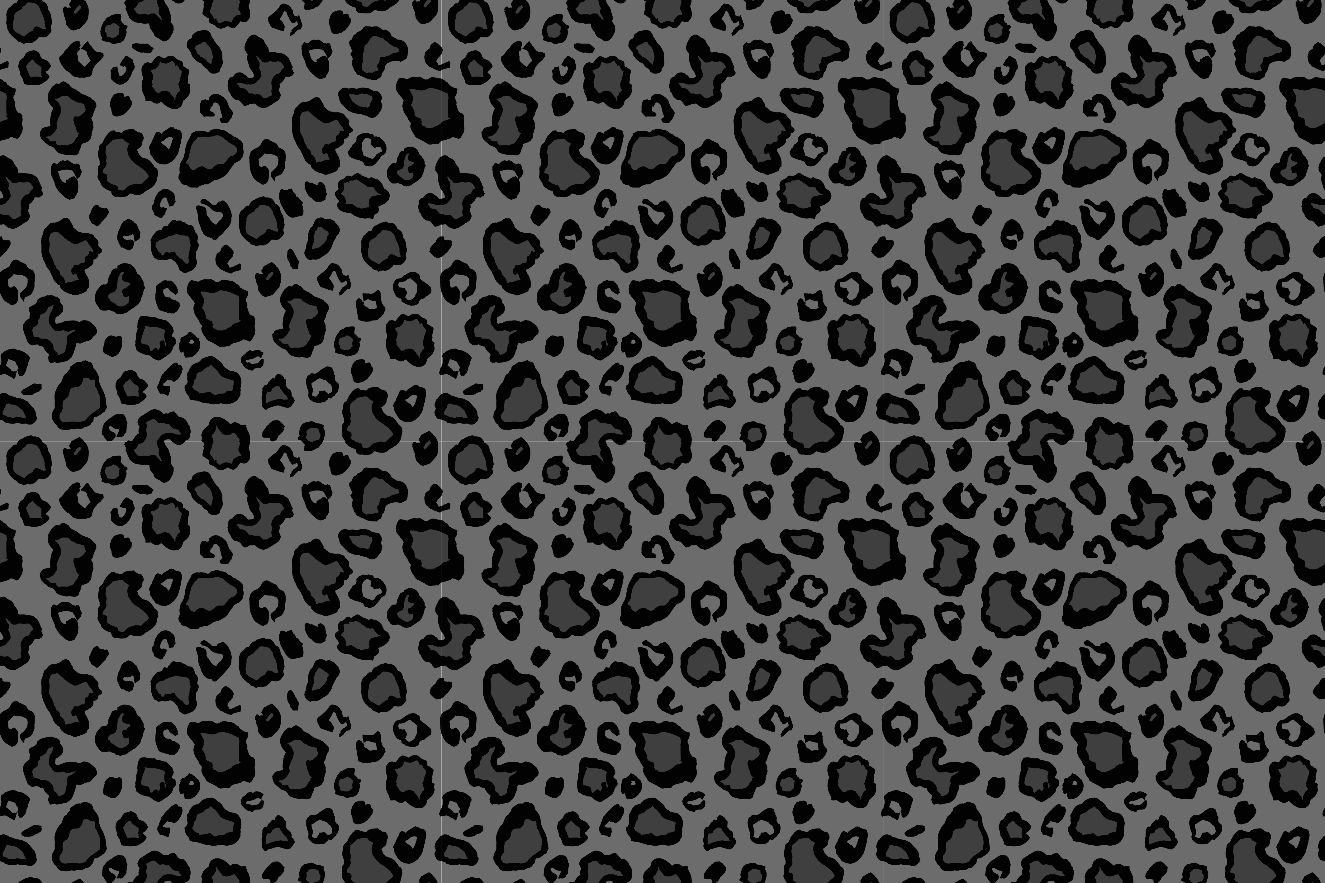 Individual mesa patrón motivo de manchas de leopardo - TenVinilo