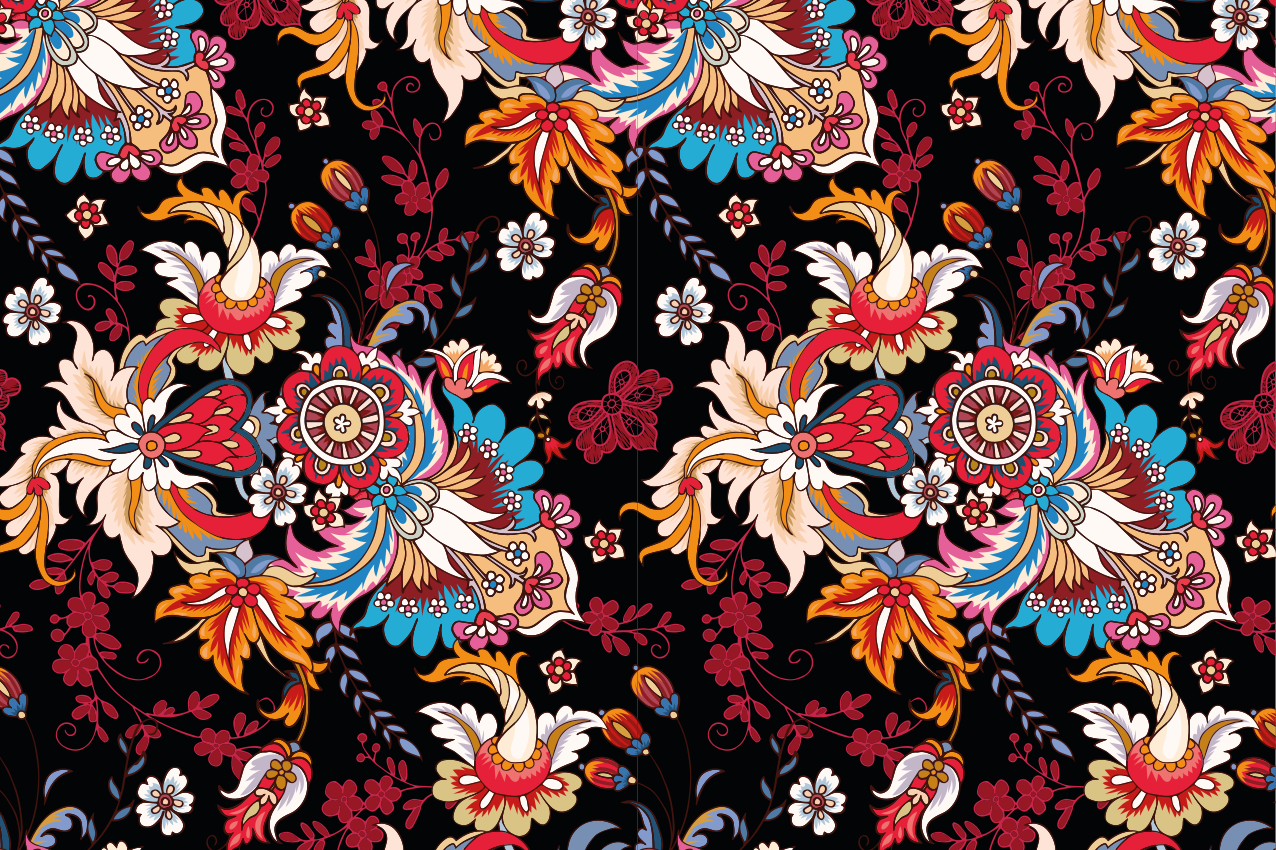 Individual original mesa elegancia emblema floral - TenVinilo