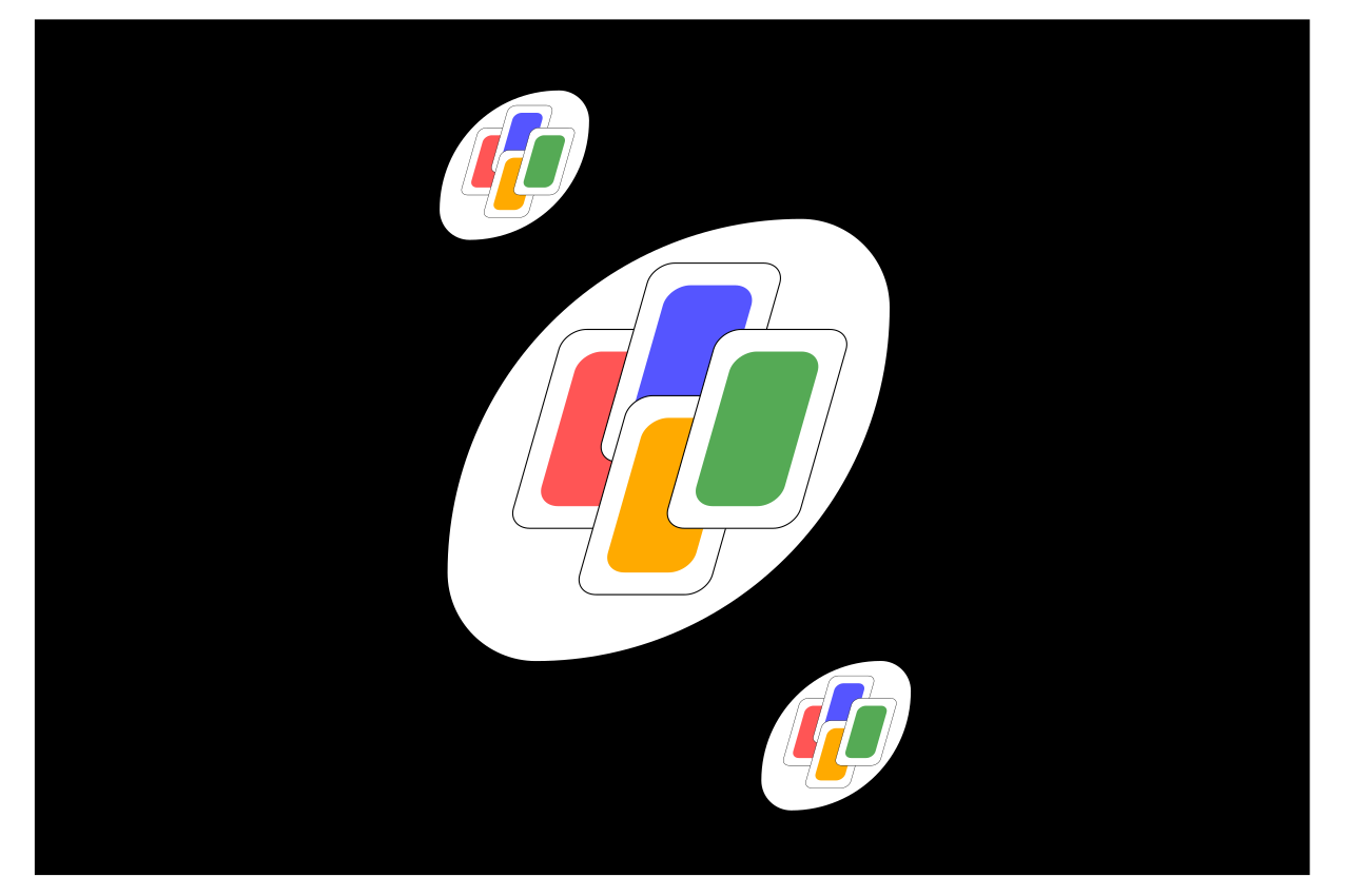 Mantel individual original Cambio de color de la tarjeta uno - TenVinilo