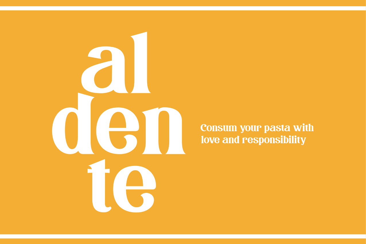 Individual mesa frases recordatorio culinario aldente - TenVinilo