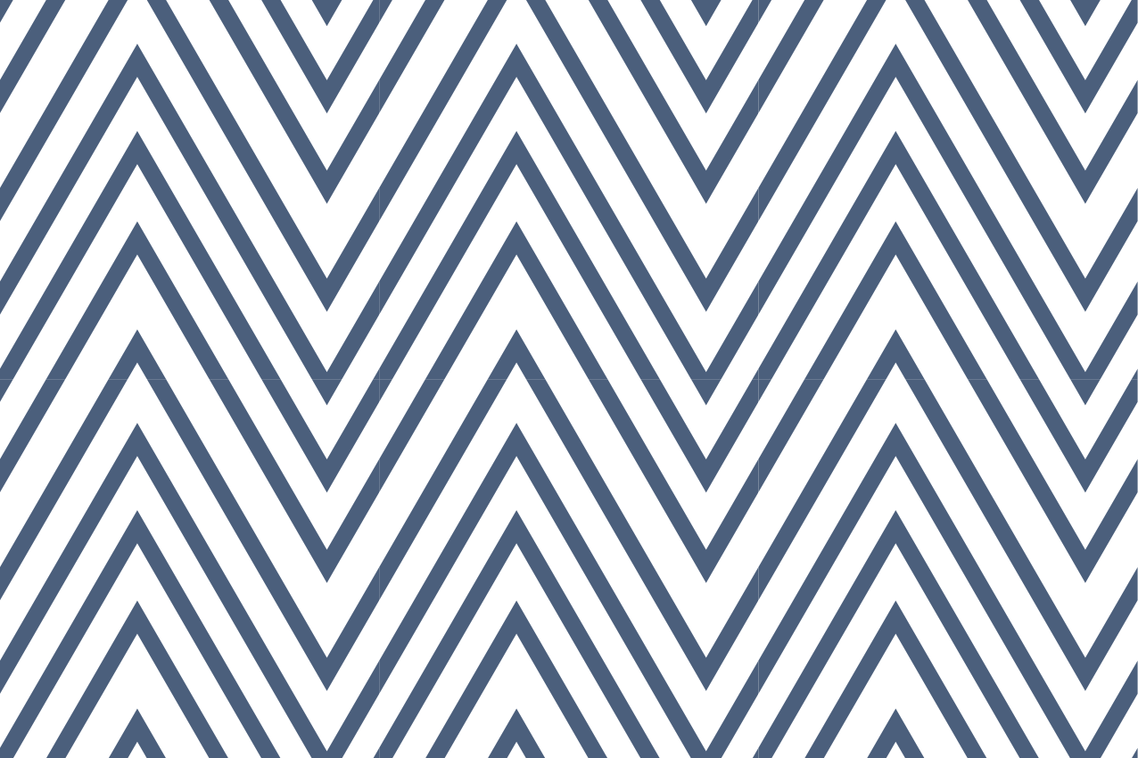 Individual mesa moderno patrón chevron elegante - TenVinilo