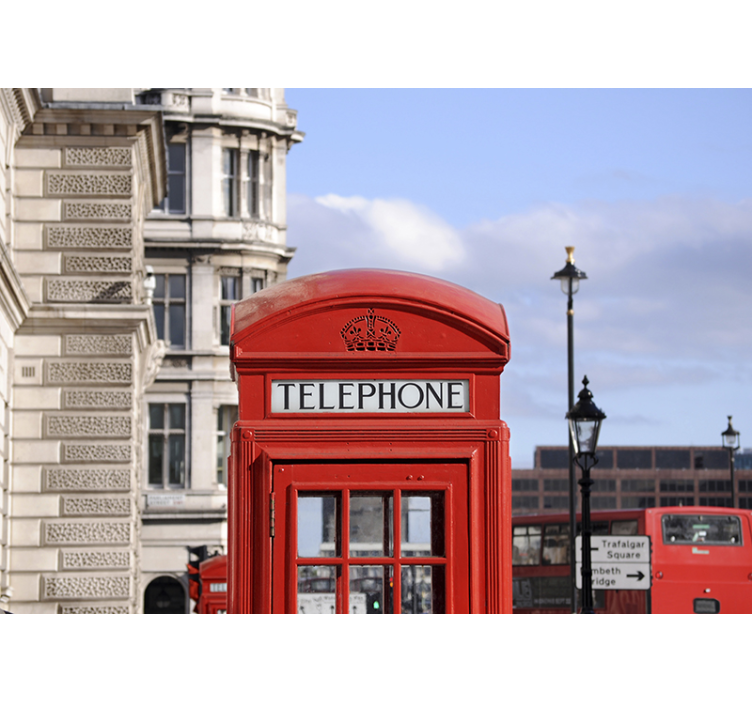 Fotomural autobús Londres - TenVinilo