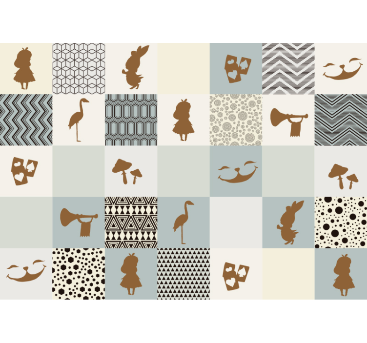 Fotomural infantil Alicia en el país de maravillas - TenVinilo