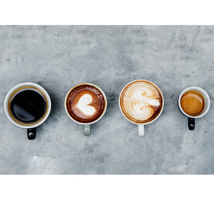 Mural de música colección de arte del café - TenVinilo