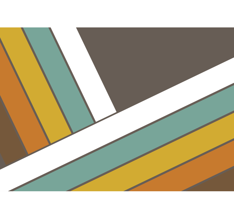 Mural de textura patrones de líneas geométricas - TenVinilo