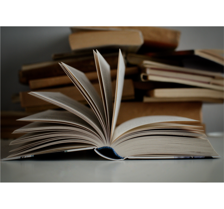 Fotomural retro Libro abierto - TenVinilo