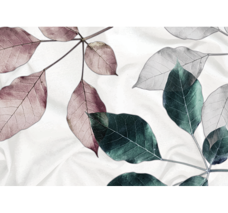 Fotomural naturaleza Hojas tropicales de la selva - TenVinilo