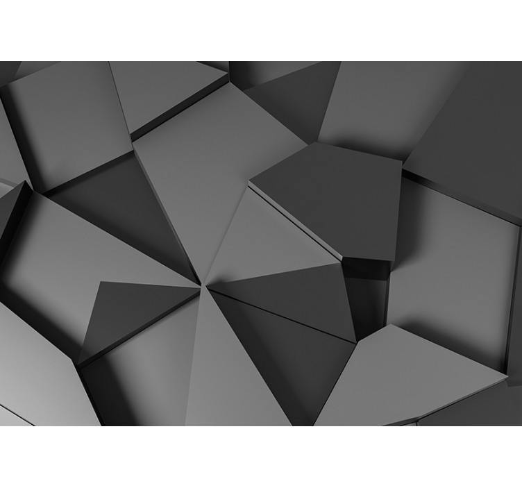 Mural de textura superficie de patrón geométrico - TenVinilo