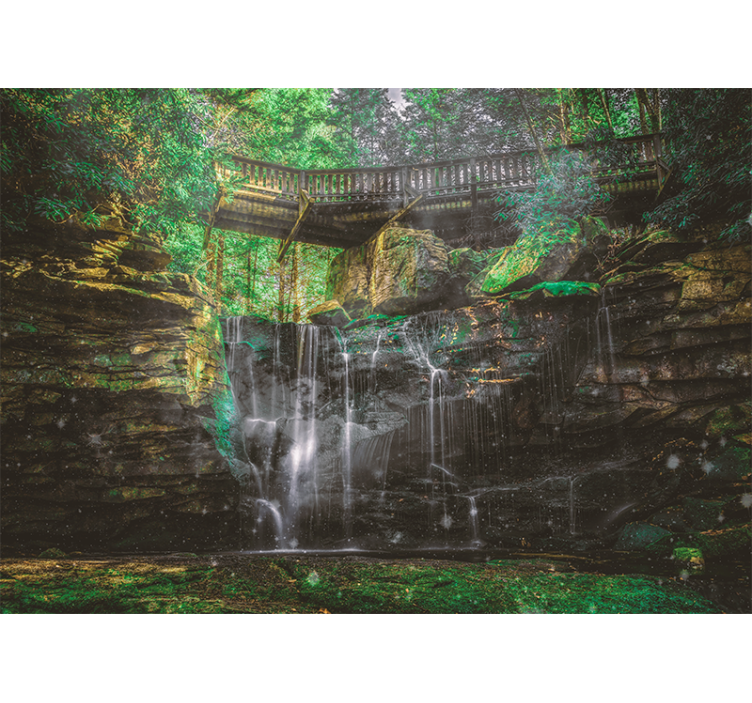 Fotomural fantasía Bosque de fantasía - TenVinilo