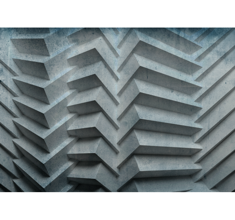 Mural de textura patrones de superficies geométricas - TenVinilo